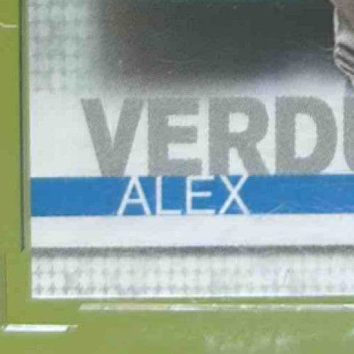 202 Topps Archives Signature Series Alex Verdugo #671 Los Angeles Dodgers 12/18