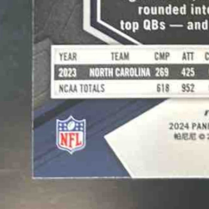 2024 Panini Mosaic Drake Maye Mosaic Prizm #303 RC New England Patriots
