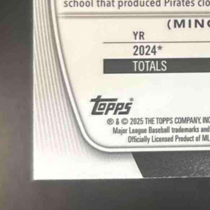 2025 Bowman JJ Wetherholt Chrome Mega Box #BCP-22 1st Prospect Cardinals