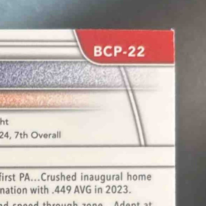 2025 Bowman JJ Wetherholt Chrome Mega Box #BCP-22 1st Prospect Cardinals