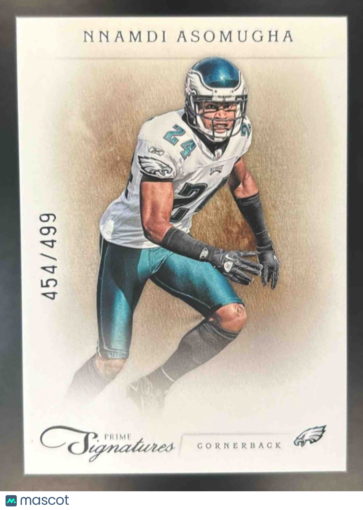 2011 Panini Prime Signatures Nnamdi Asomugha Proof Red /99 #131 Philadelphia