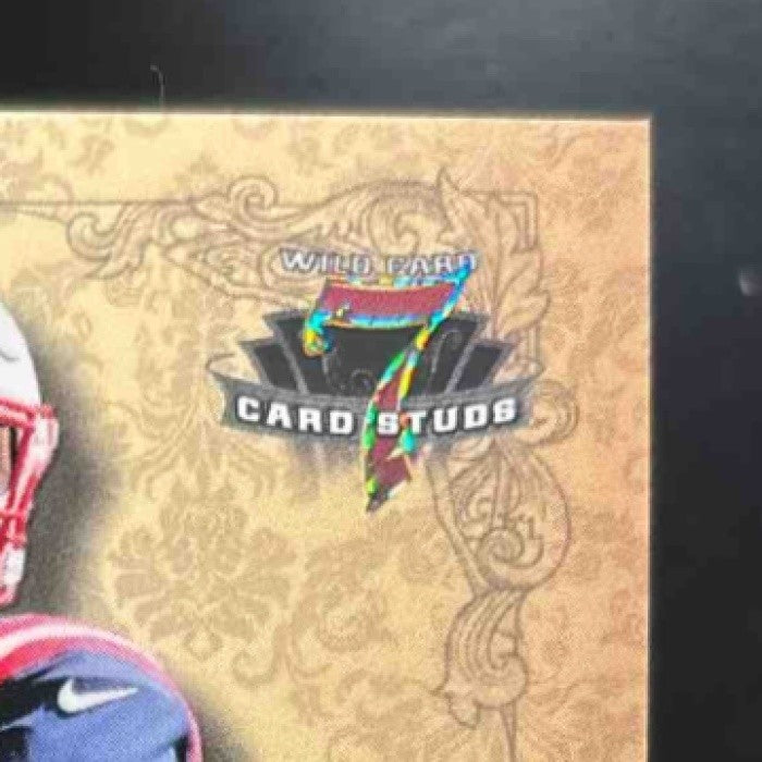 2023 Wild Card 7 Studs Mac Jones Right Spade Sparkles Slate /2 #7CSR-A Auto Jets