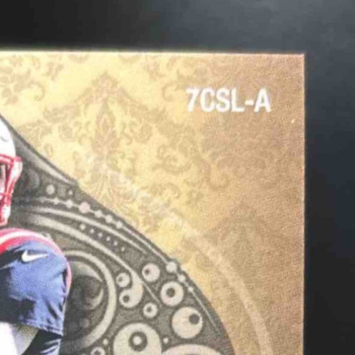 2023 Wild Card 7 Studs Mac Jones Right Spade Sparkles Slate /2 #7CSR-A Auto Jets