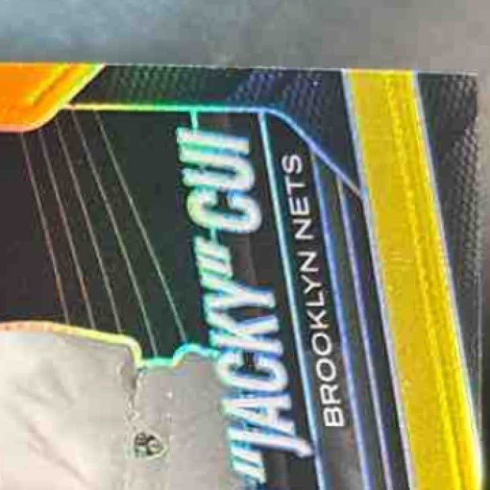 2024-25 Panini Prizm Black Yongxi "Jacky" Cui Gold 10/10 #202 RC Brooklyn Nets