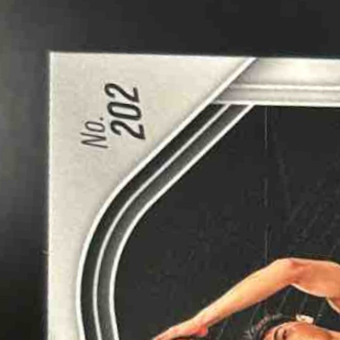 2024-25 Panini Prizm Black Yongxi "Jacky" Cui Gold 10/10 #202 RC Brooklyn Nets
