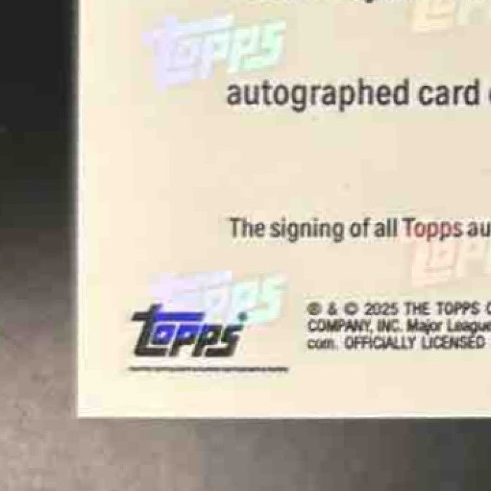 2025 Topps Now Road to Opening Day Cubs Shota Imanaga Auto Gold Foil 16/50 #A-SI