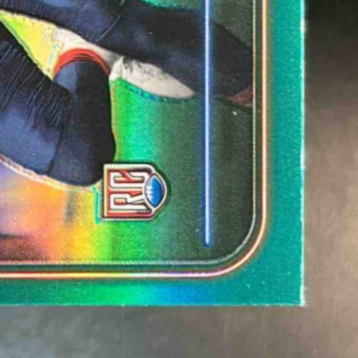 2024 Topps Chrome Drake Maye Teal Refractor /250 #203 RC New England Patriots