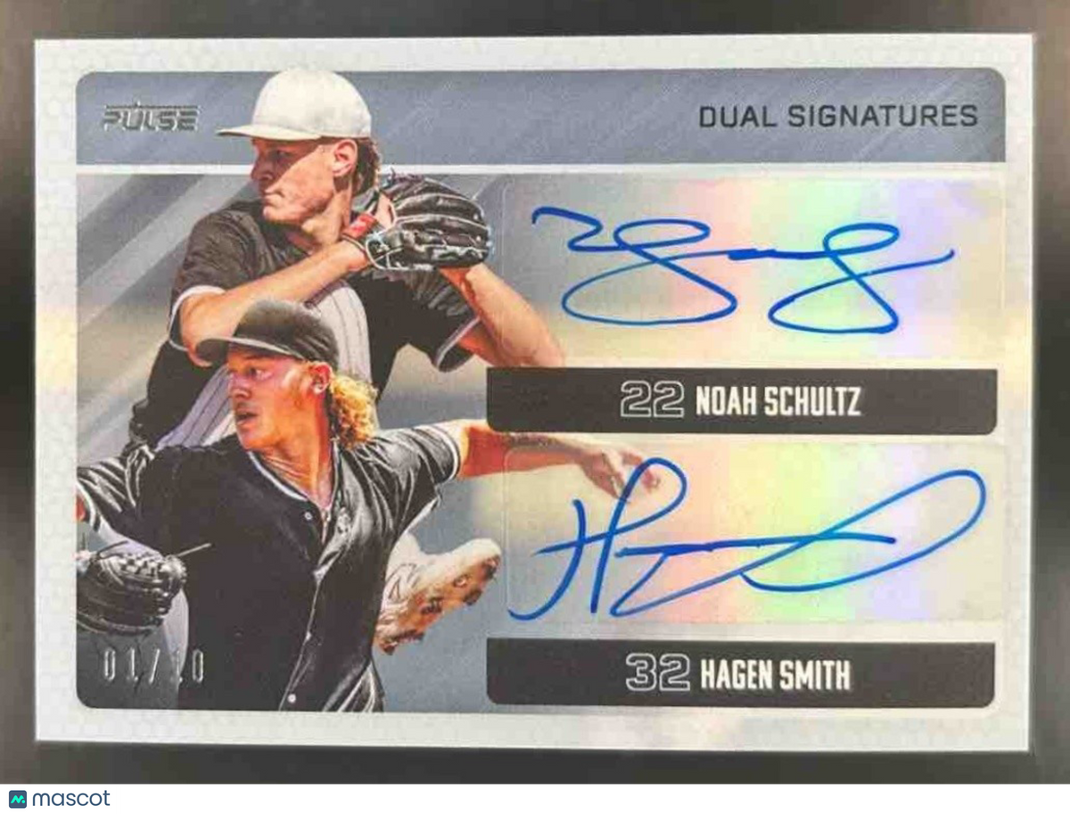 2025 Pulse Hagen Smith Noah Schultz Prospect Dual Auto 01/10