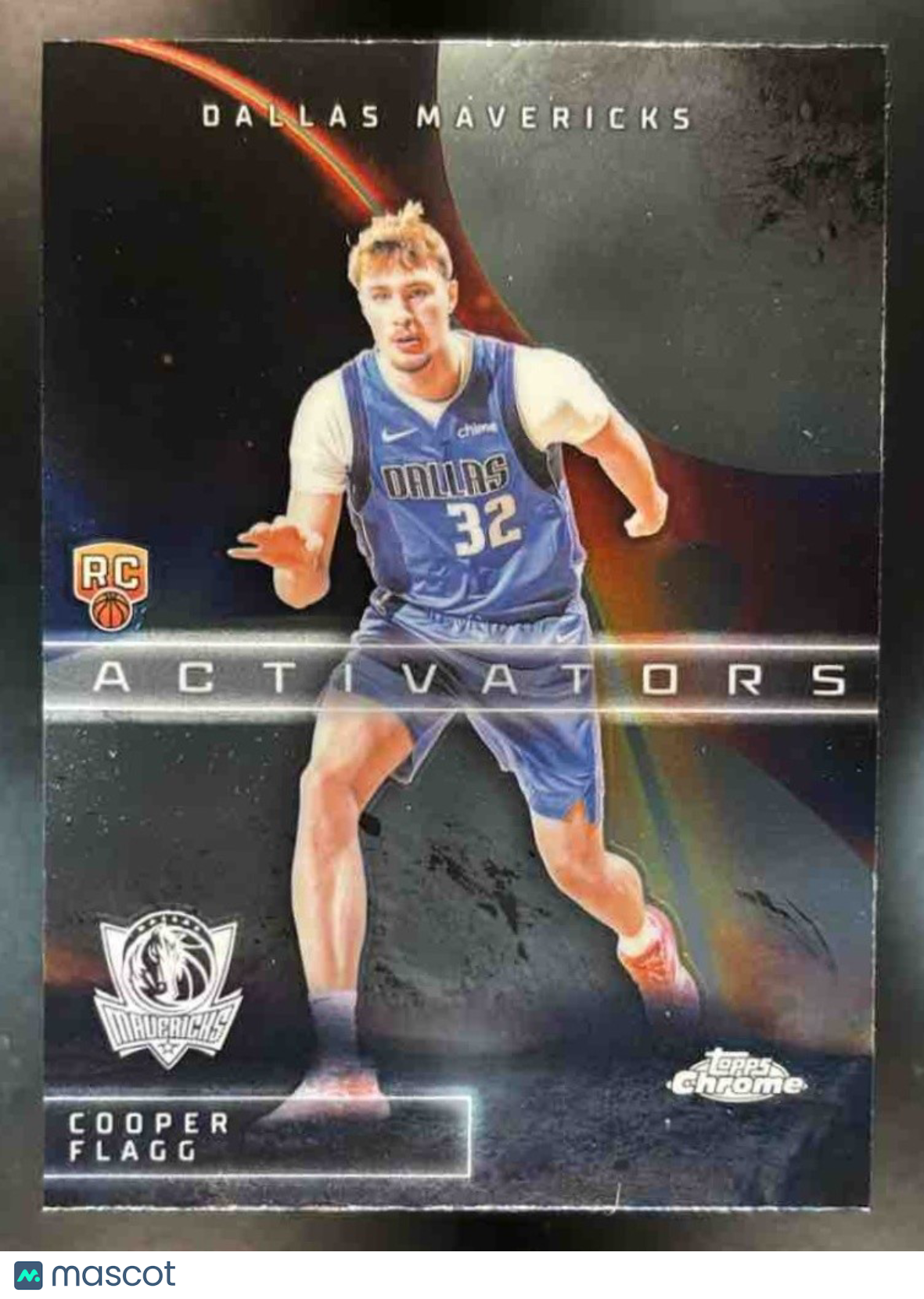2025-26 Topps Chrome Cooper Flagg Activators #AC-11 RC Dallas Mavericks