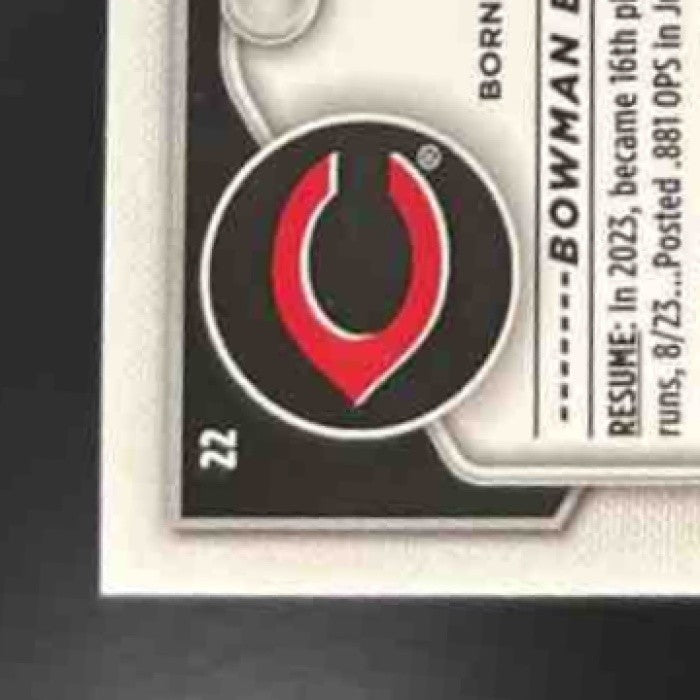 2024 Bowman Mega Box Elly De La Cruz Mojo Refractor #22 Cincinnati Reds