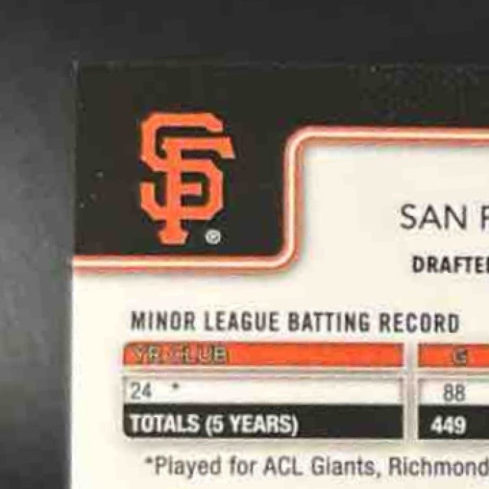 2025 Topps Chrome Update Christian Koss Orange /25 #USC26 RC San Francisco Giant