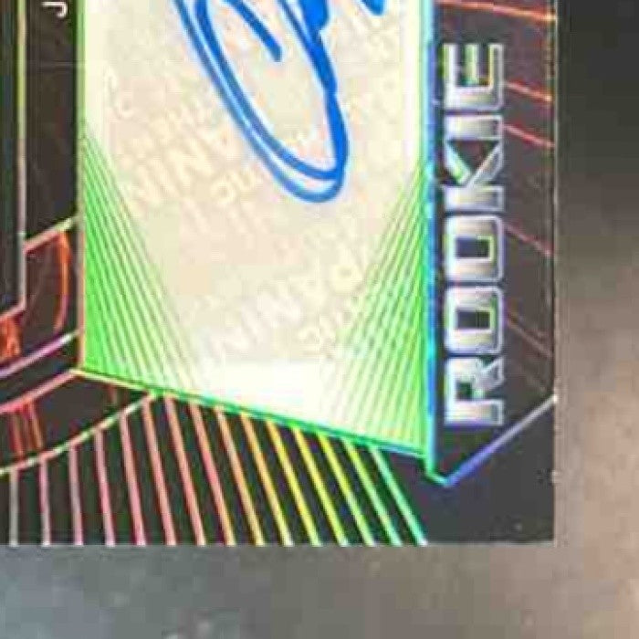 2022-23 Panini Obsidian Ochai Agbaji Rookie Eruption Auto Green /25 RC Jazz