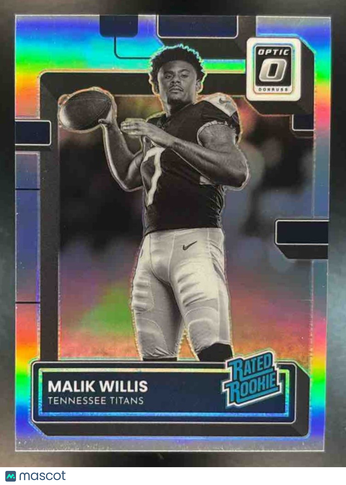 2022 Donruss Optic Malik Willis Holo Variation #203 RC Tennessee Titans