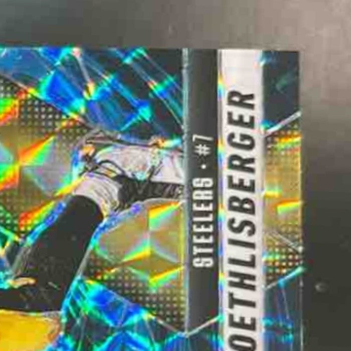 2025 Panini Mosaic Ben Roethlisberger Genesis Prizm #9 Pittsburgh Steelers
