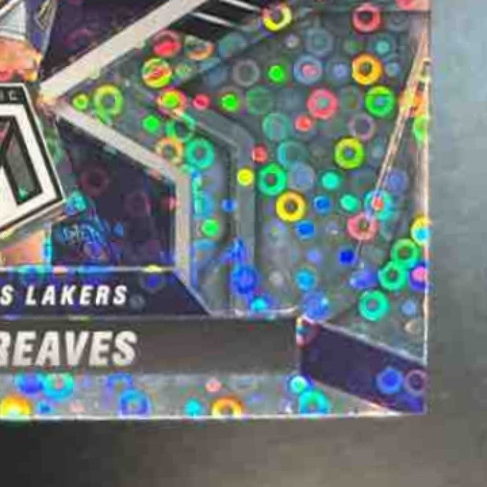 2021-22 Panini Mosaic Austin Reaves Fast Break Silver #241 RC Los Angeles Lakers
