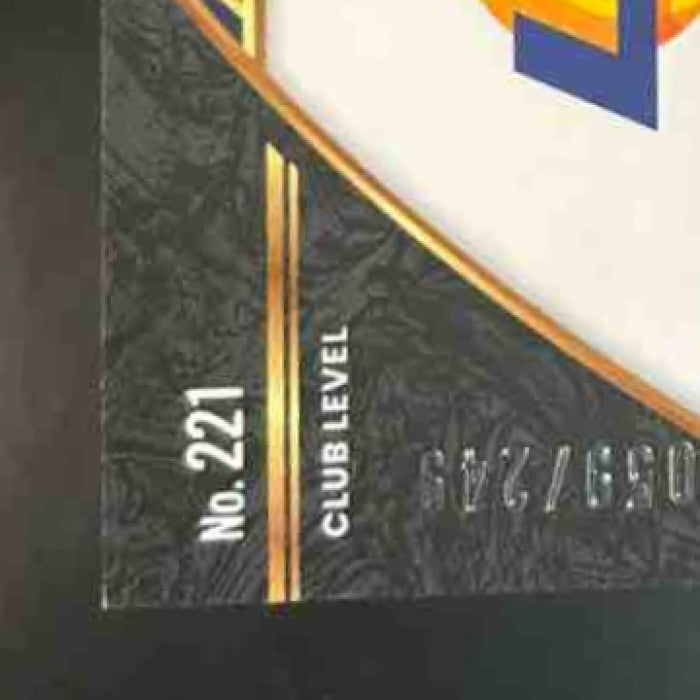 2025 Panini Select Sean McVay Club Level Red Shock /249 #221 Los Angeles Rams
