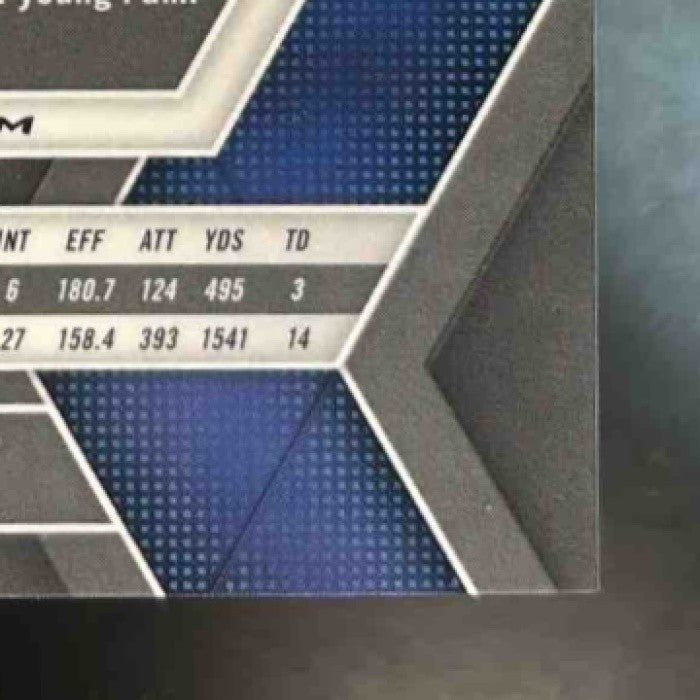 2025 Mosaic Jaxson Dart Rookie Variation Reactive Blue #288 RC New York Giants