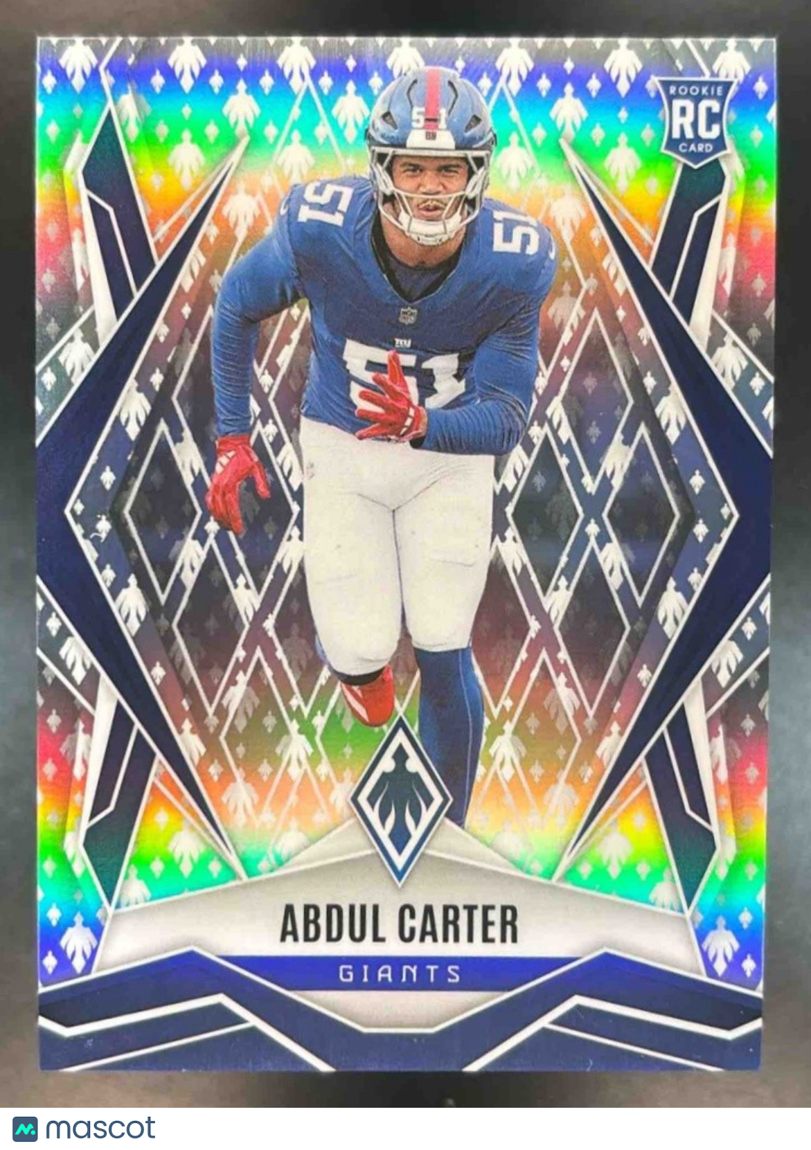 2025 Panini Phoenix Abdul Carter /149 #177 RC New York Giants