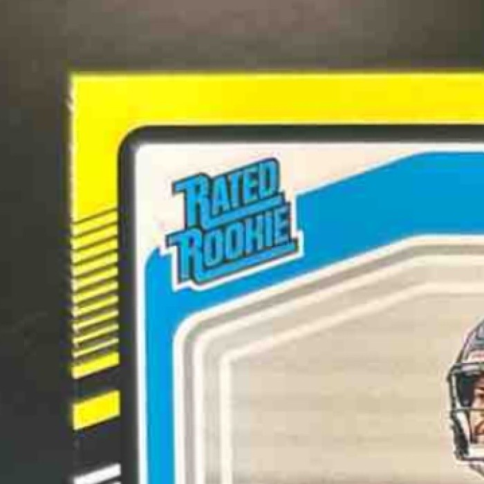 2024 Panini Donruss Caleb Williams Press Proof Yellow #327 RC Chicago Bears