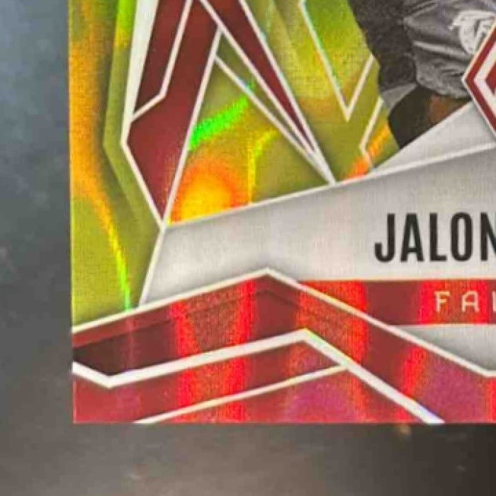 2025 Panini Phoenix Jalon Walker Yellow Lava /125 #193 RC Atlanta Falcons