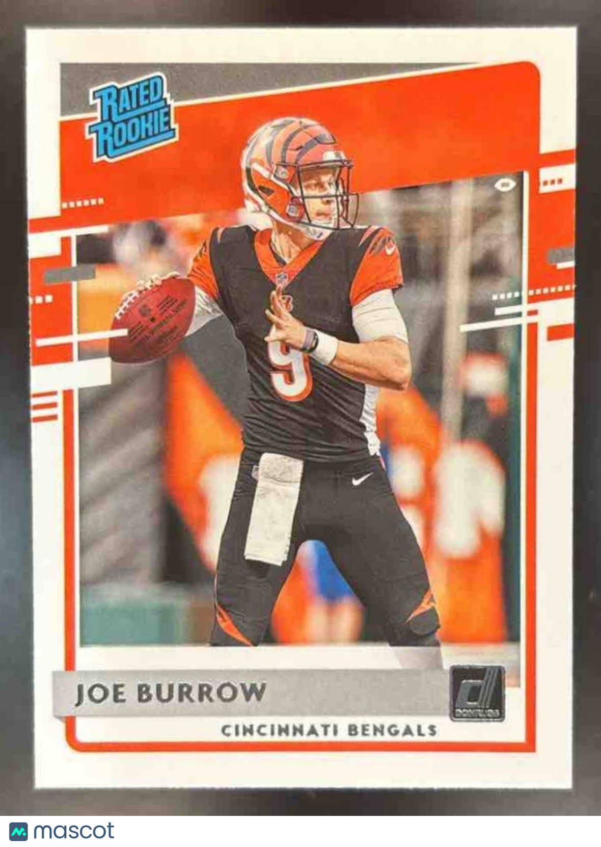 2020 Panini Donruss Joe Burrow #301 RC Cincinnati Bengals