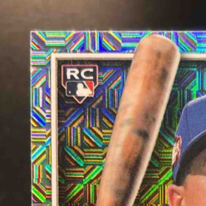 2025 Bowman Chrome Mega Box Matt Shaw Image Variation Mojo Refractor #46 RC Cubs