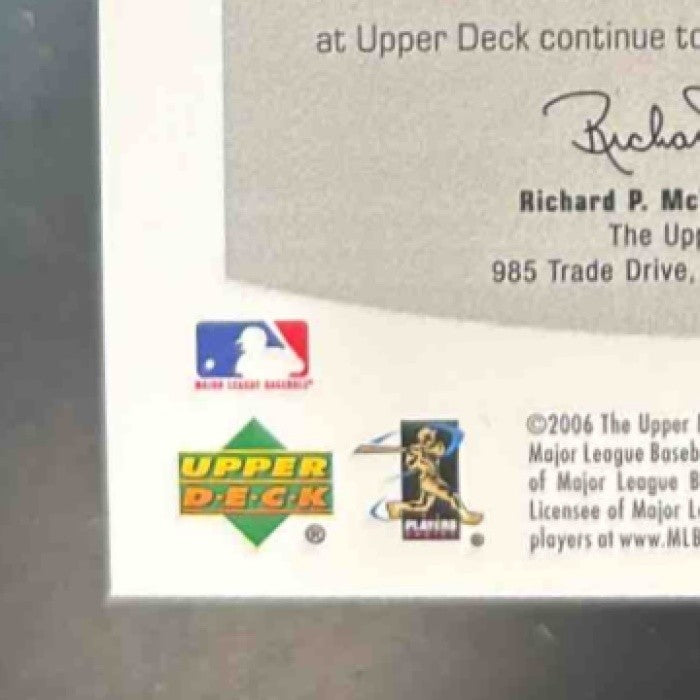 2006 Upper Deck Epic Albert Pujols Materials Purple /145 MEM St. Louis Cardinals
