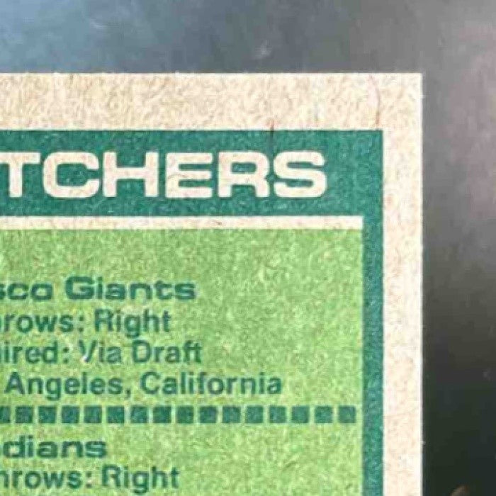 1977 Topps Rookie Gary Alexander Rick Cerone Dale Murphy Kevin Pasley #476 RC