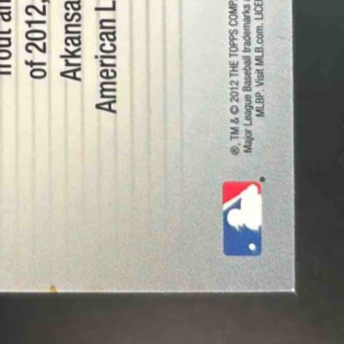 2012 Bowman Sterling Jean Segura Mike Trout Next In Line Los Angeles Angels