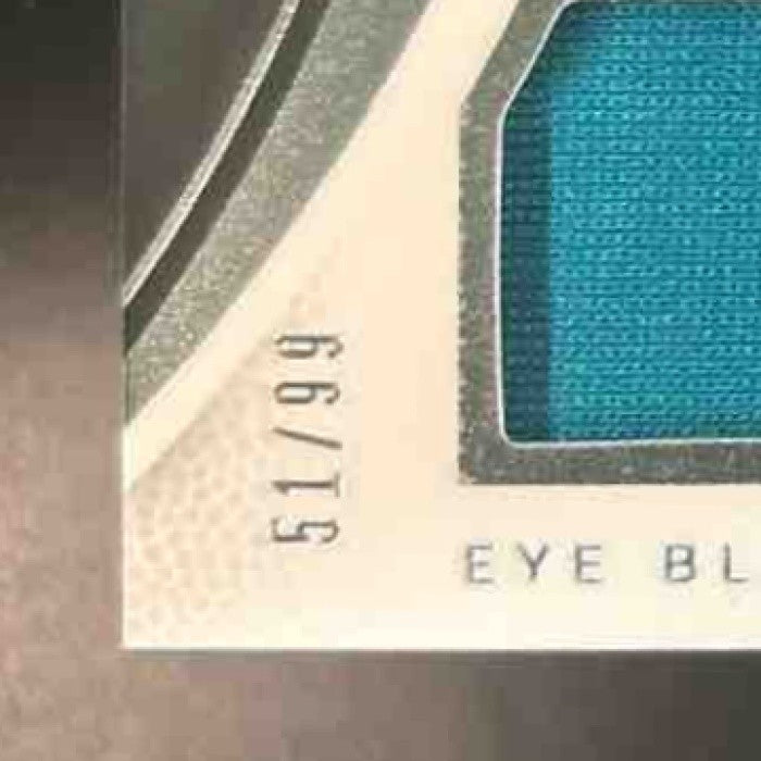 2025 Immaculate Collection Bhayshul Tuten Eye Black Patch Auto /99 MEM RC Jaguar