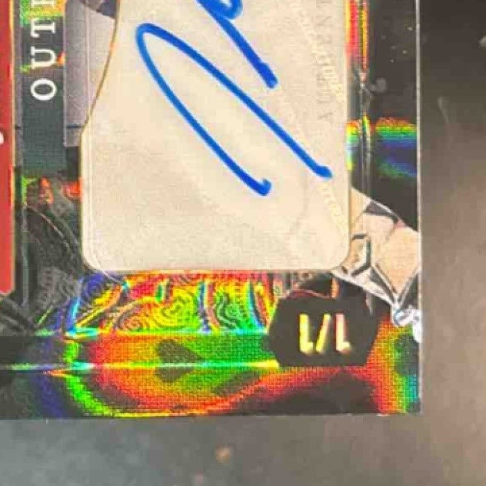 2024 Five Card Stacked Deck 1/1 Auto Jakob Marsee Black 10 Diamonds