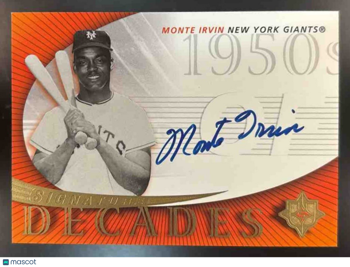 2005 Upper Deck Ultimate Signature Edition Monte Irvin Decades #SD-MI Auto
