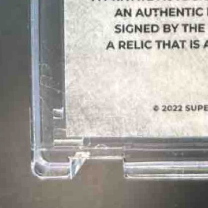 2022 Super Glow Jumbo Football Patch Auto #PA Spencer Rattler 29/45