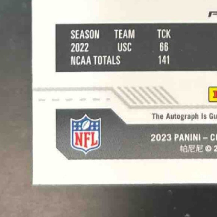 2023 Contenders Optic Mekhi Blackmon Cracked Ice /22 Auto RC Minnesota Vikings