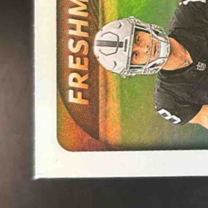 2025 Panini Certified Jack Bech Freshman Fabric Patch Auto /499 MEM RC Raiders