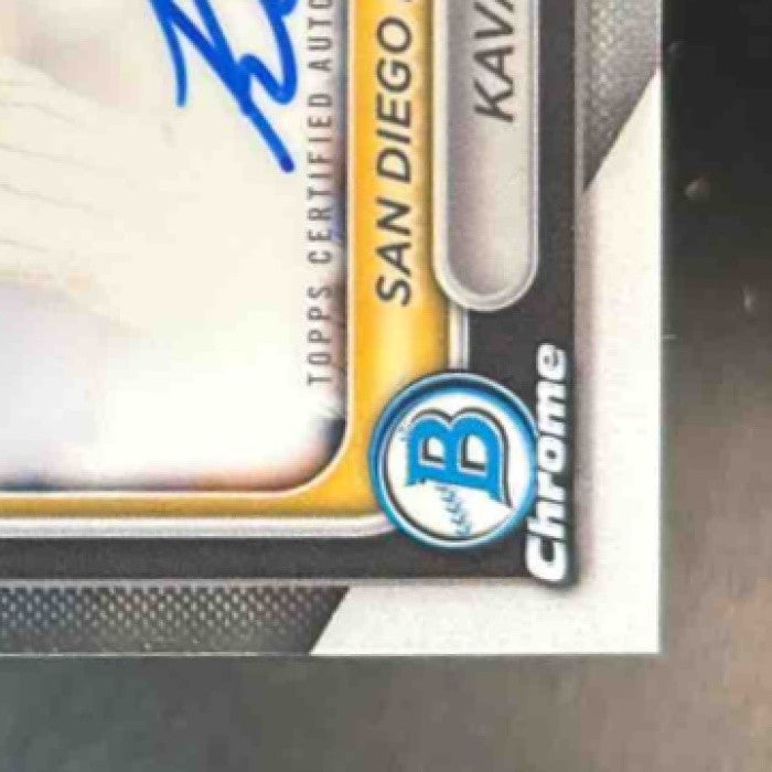 2024 Bowman Draft Kavares Tears Chrome Auto 1st Prospect Padres