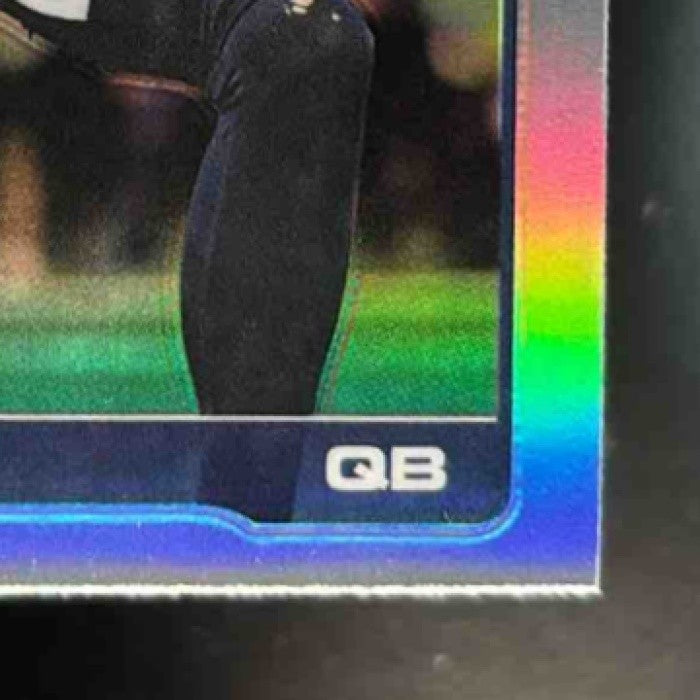 2025 Topps Chrome Drake Maye Refractor #207 New England Patriots