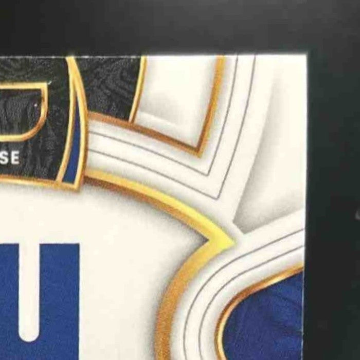 2025 Panini Select Jaxson Dart Red and Blue Prizm Shock #93 RC New York Giants