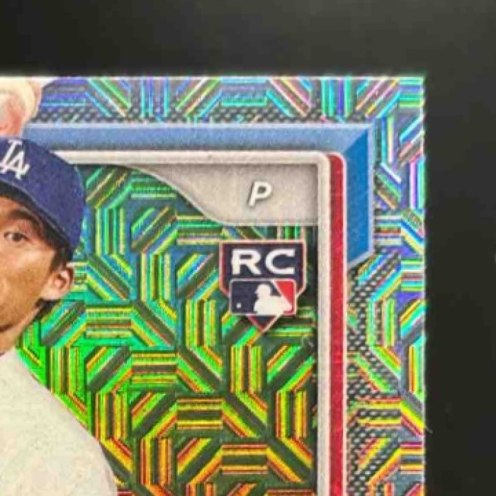 2024 Bowman Mega Box Yoshinobu Yamamoto Mojo Refractor #36 Los Angeles Dodgers