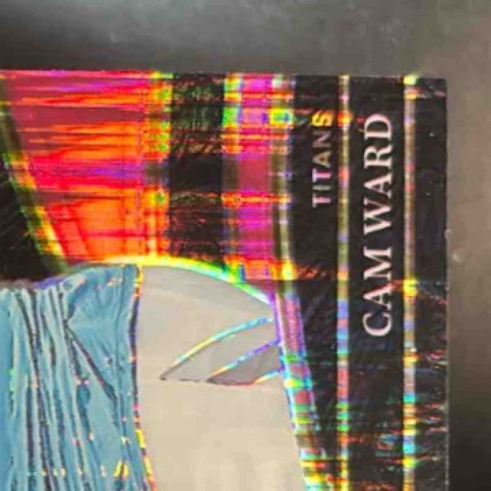 2025 Panini Select Cam Ward Club Level Pink Prizm Shock #226 RC Tennessee Titans