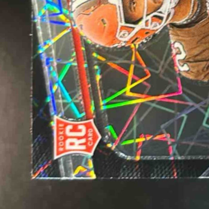 2025 Panini Prizm Shedeur Sanders Lazer #302 RC Cleveland Browns
