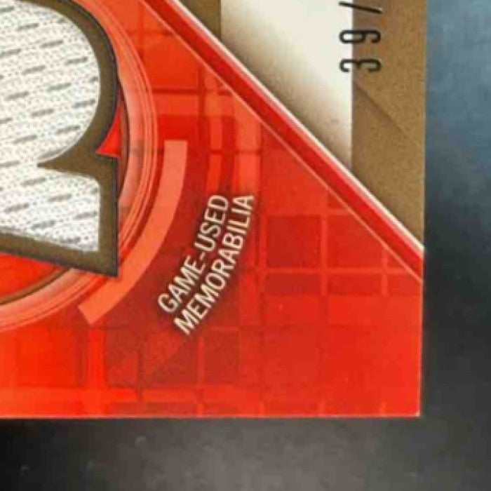 2021 Topps Update Mike Trout Major League Material Relics Gold /50 MEM Angels