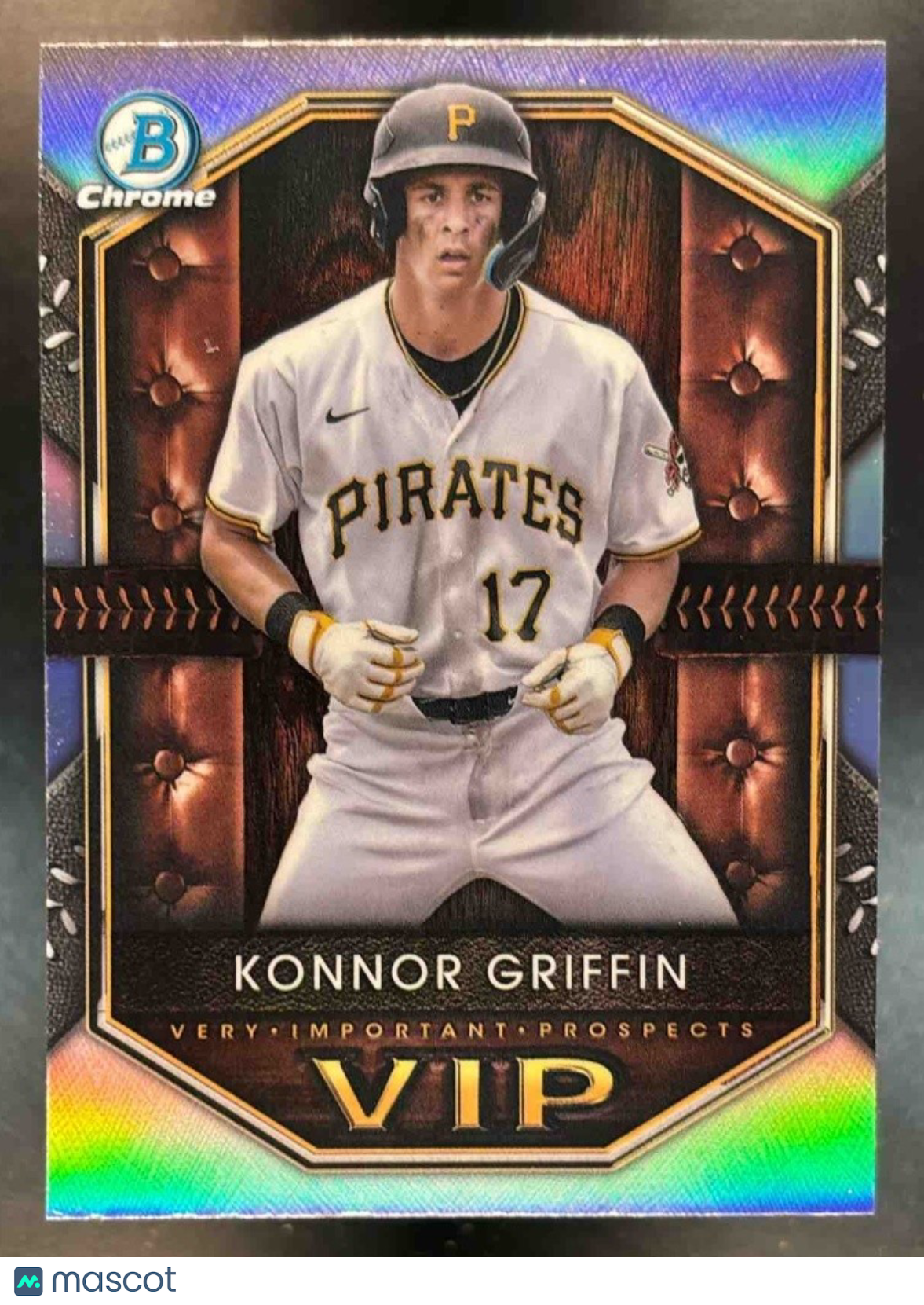 2025 Bowman Konnor Griffin Very Important Prospects Chrome Pirates