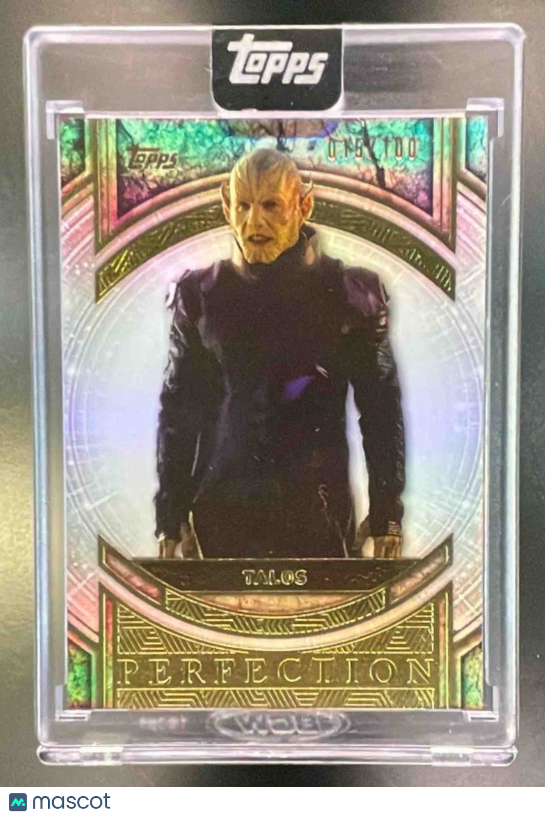 2025 Topps Marvel The Collector Talos #47 Perfection 15/100 Captain