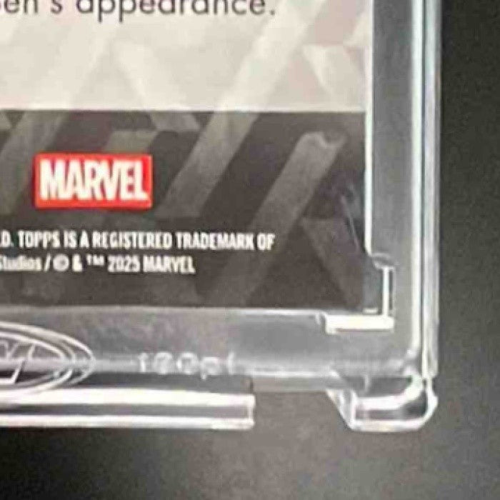 2025 Topps Marvel The Collector Thing #MT-21 Tomorrow Red 2/5