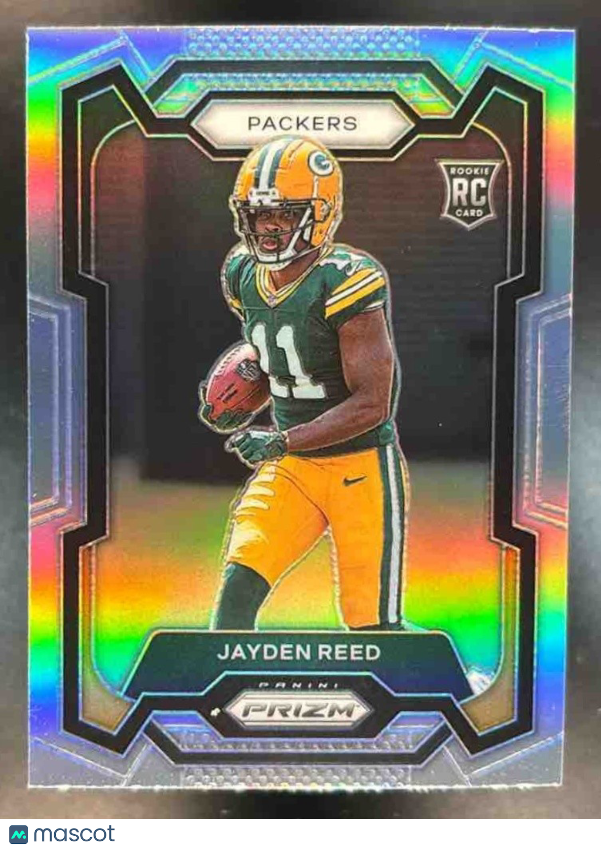 2023 Panini Prizm Jayden Reed Silver #334 RC Green Bay Packers