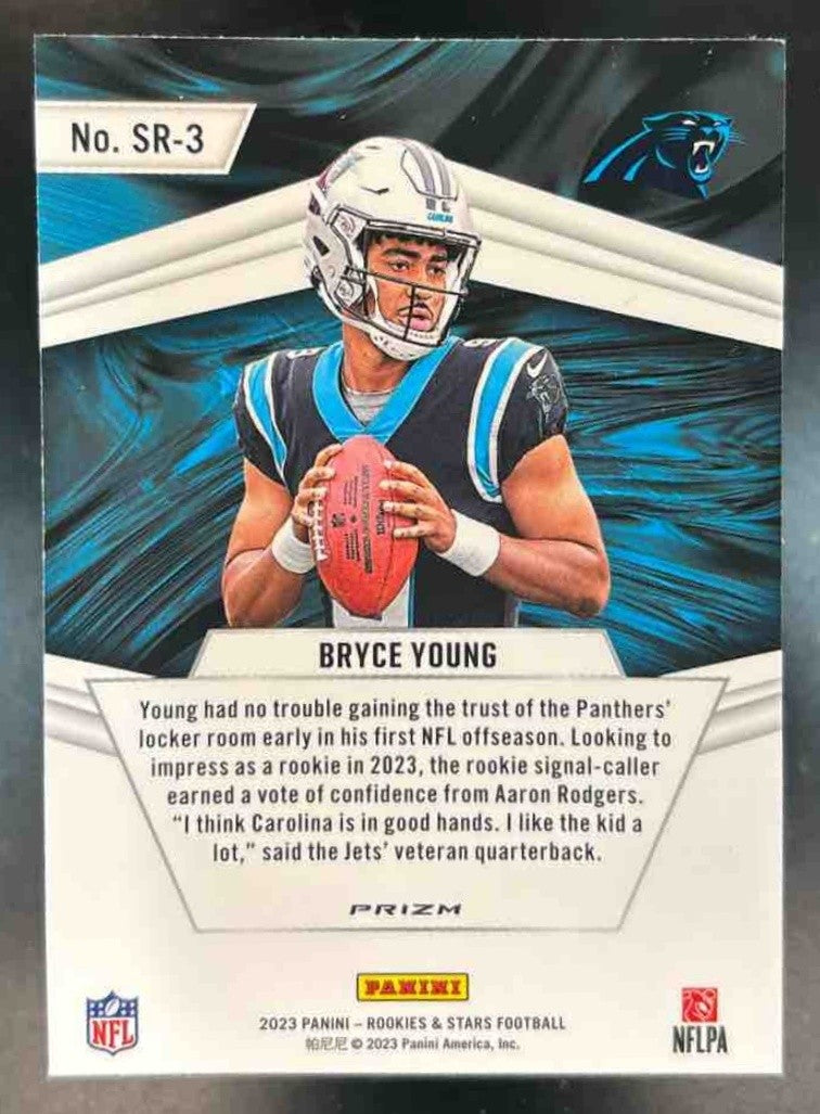 2023 Panini Rookies & Stars Bryce Young Stellar Silver RC Carolina Panthers