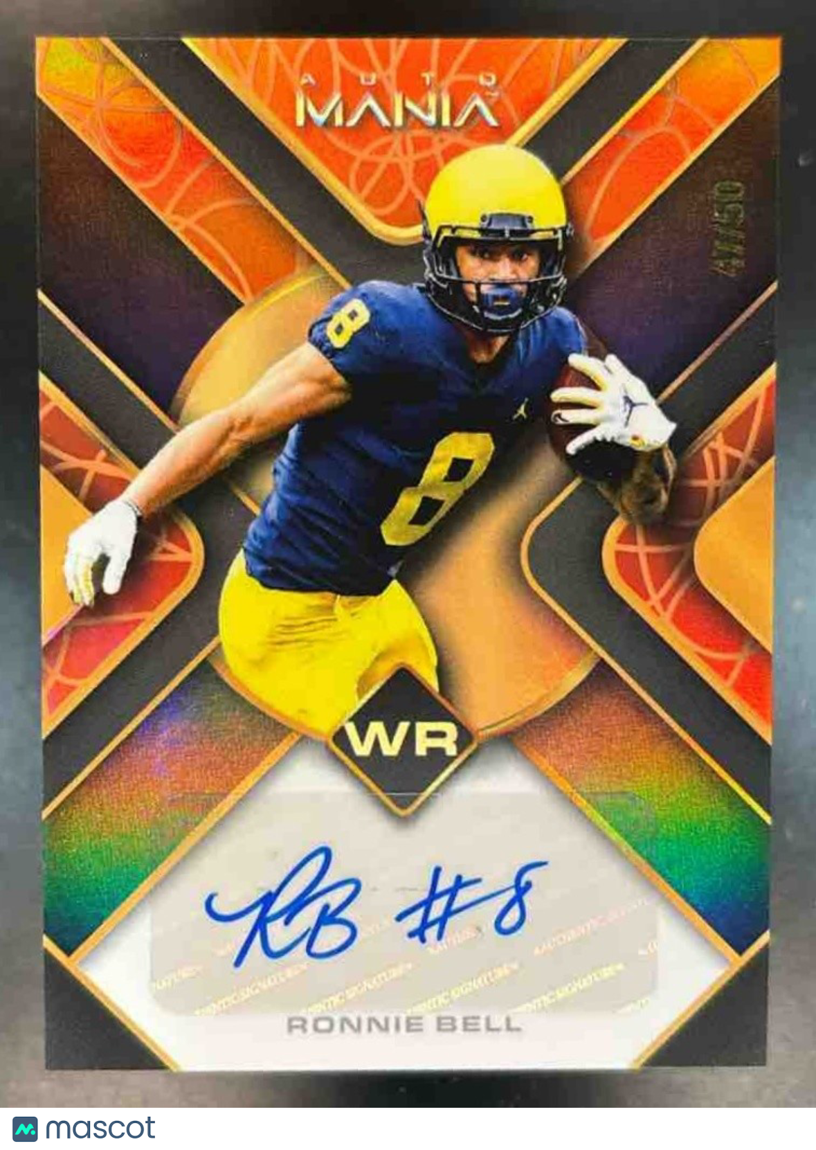 2023 Wild Card Automania Ronnie Bell Auto /50
