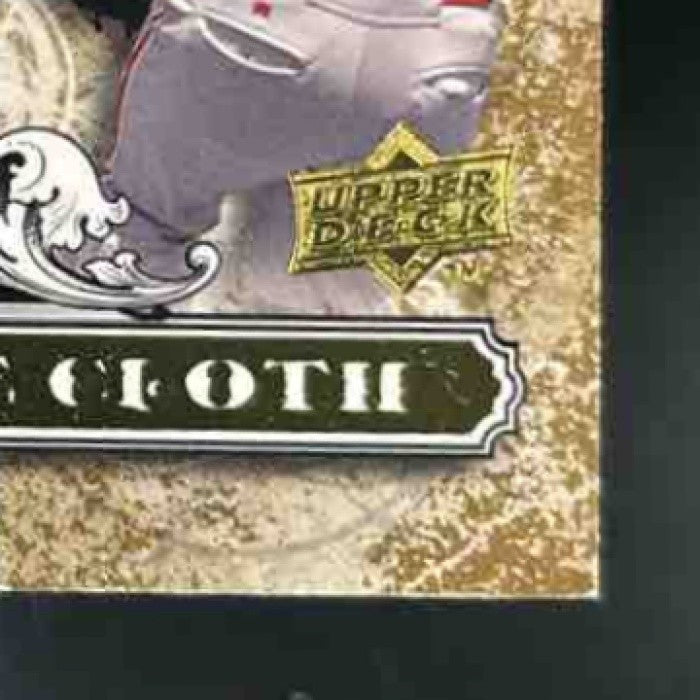 2008 Upper Deck A Piece of History Curt Schilling Cut From Same Patch Dual /99