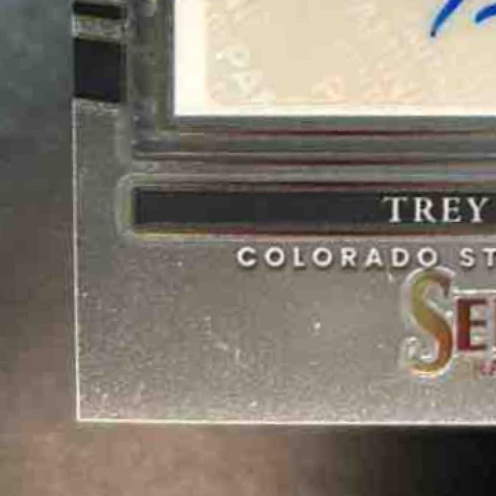 2022 Panini Select Draft Trey McBride Youth Explosion Auto RC Rams